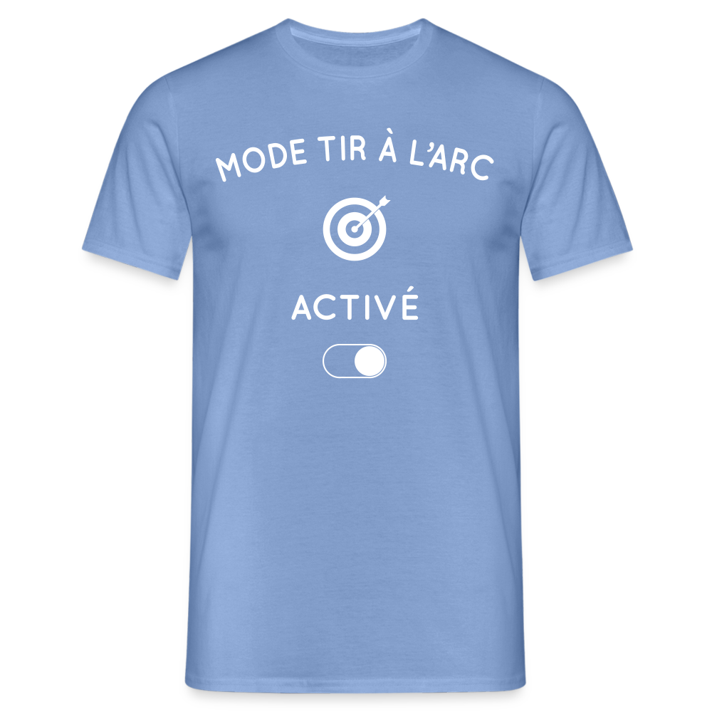 T-shirt Homme - Mode tir à l'arc activé - carolina blue