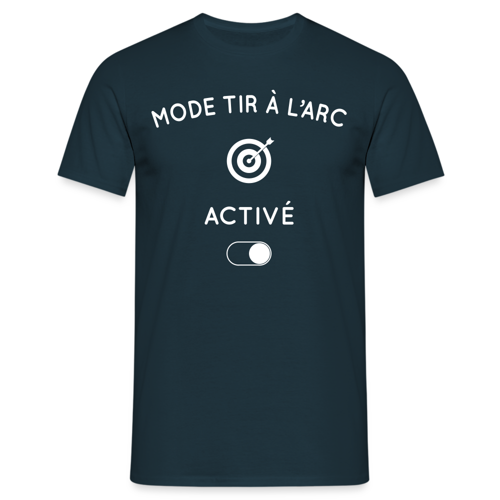 T-shirt Homme - Mode tir à l'arc activé - marine