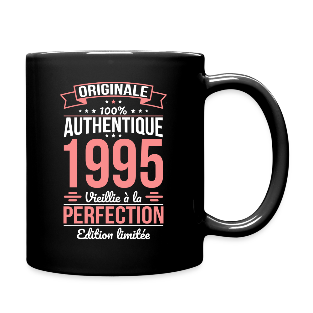 Mug uni - Anniversaire 30 Ans - Originale 1995 - noir