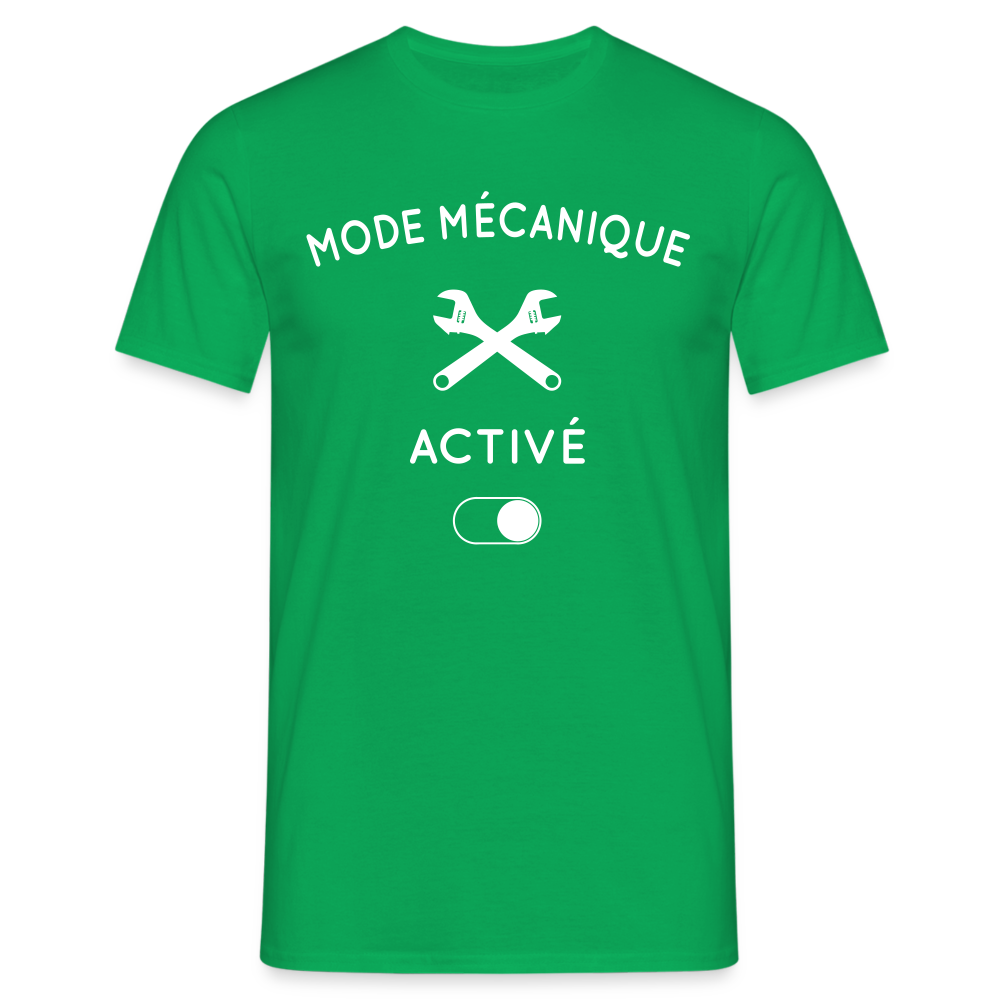 T-shirt Homme - Mode mécanique activé - vert