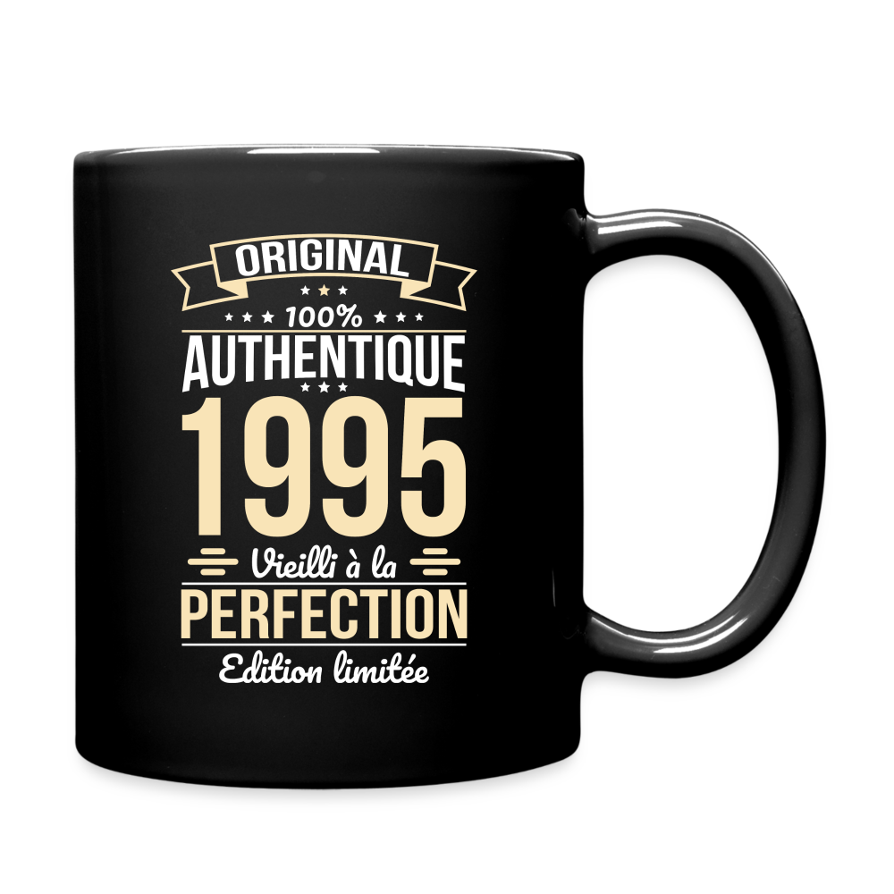 Mug uni - Anniversaire 30 Ans - Original 1995 - noir