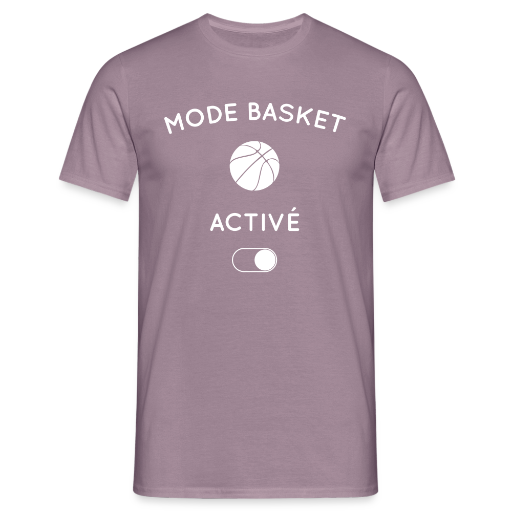 T-shirt Homme - Mode basket activé - mauve gris 