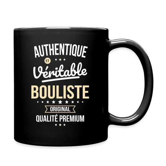 Mug uni - Authentique et véritable Bouliste - noir