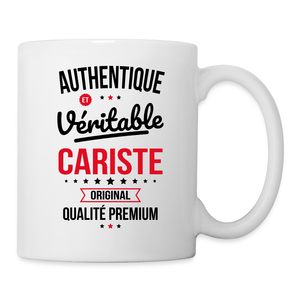 Mug blanc - Authentique et véritable Cariste - blanc