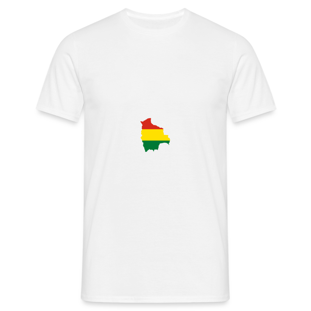 T-shirt Homme - Papa Bolivien Plus Cool - blanc