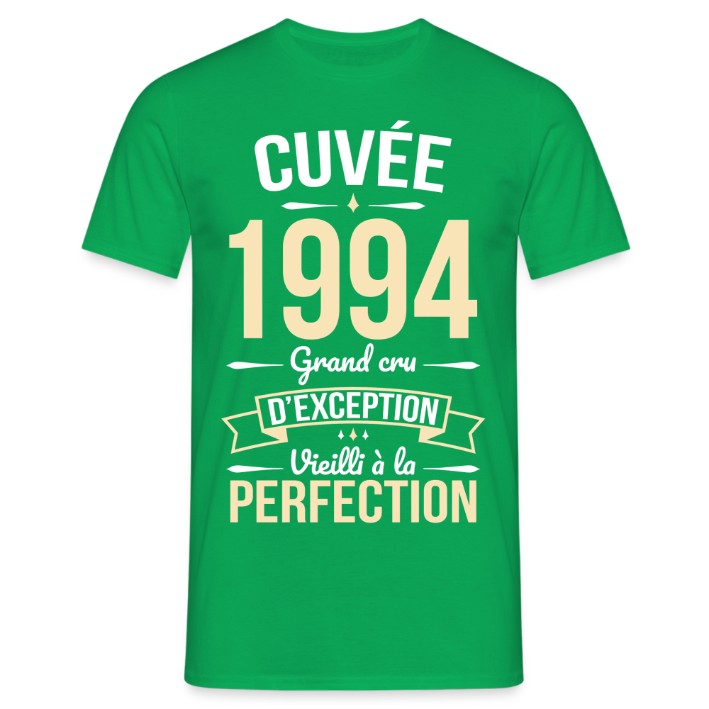 T-shirt Homme - Anniversaire 30 Ans - Cuvée 1994 - vert