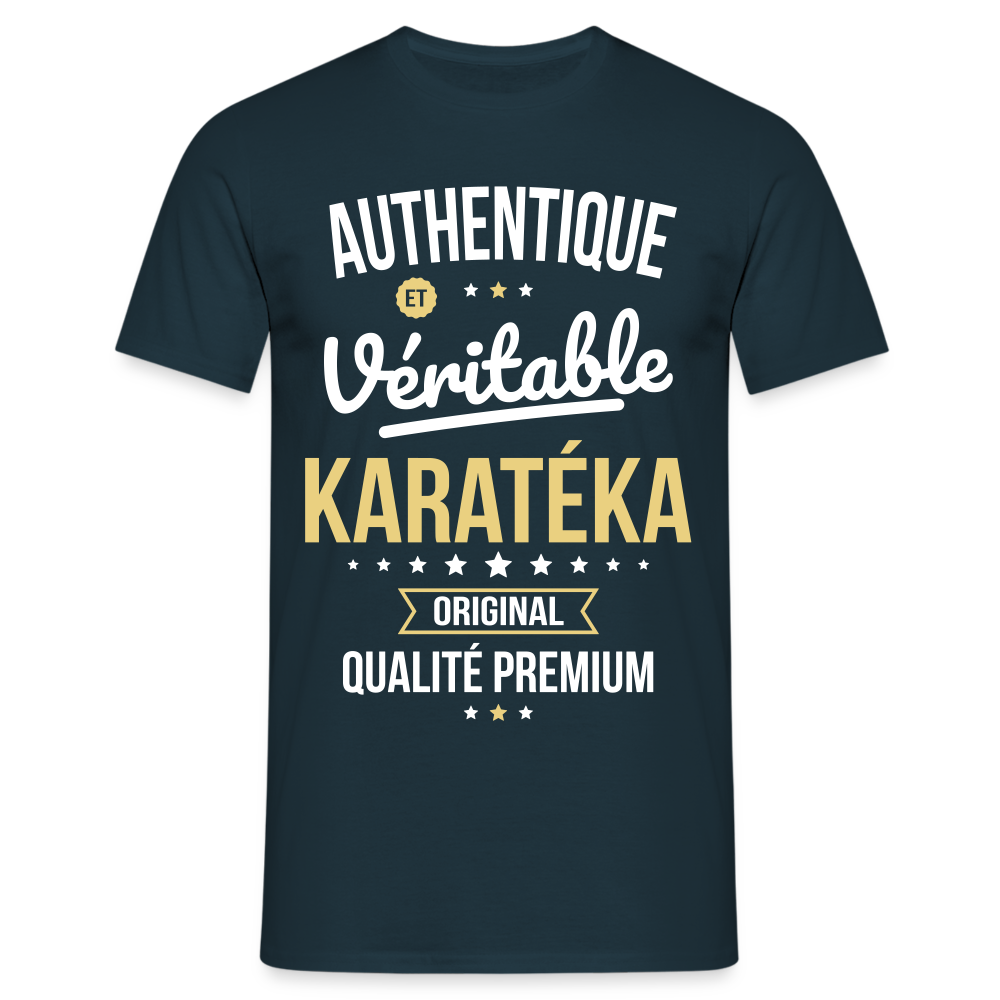 T-shirt Homme - Authentique et véritable Karatéka - marine