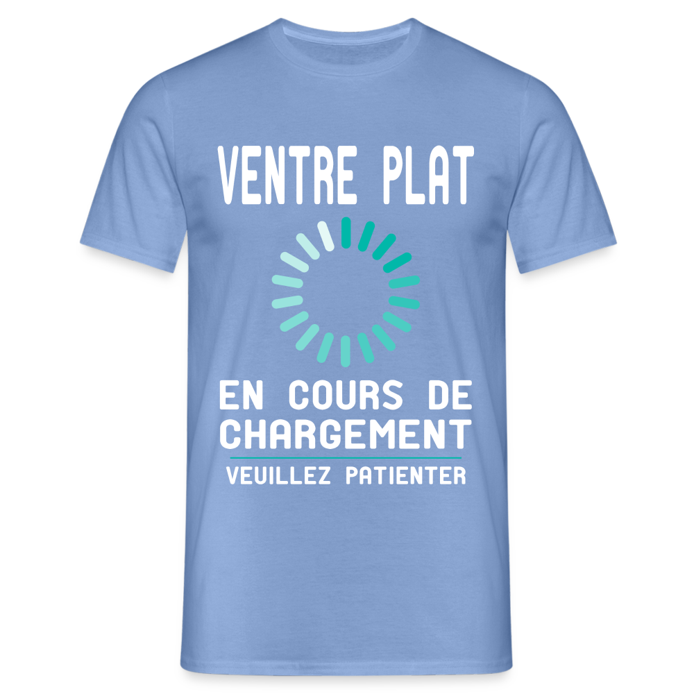 T-shirt Homme -  Ventre plat en cours de chargement - carolina blue