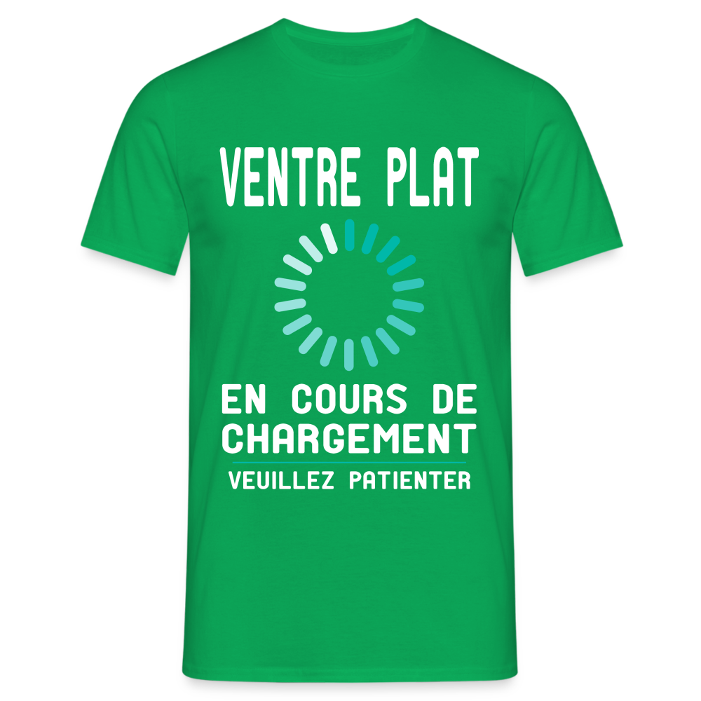 T-shirt Homme -  Ventre plat en cours de chargement - vert