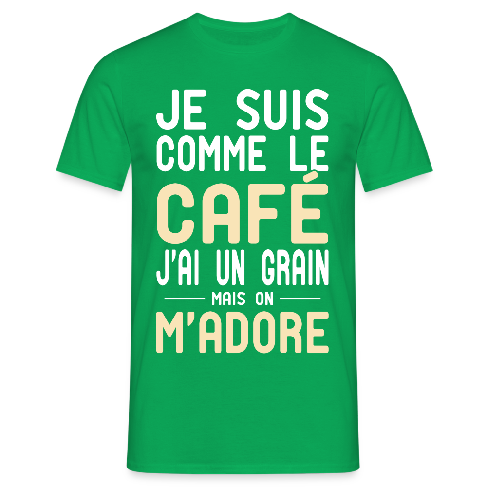 T-shirt Homme - J'ai un grain - Cadeau Humour - vert